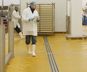 resin flooring in the dairy industry